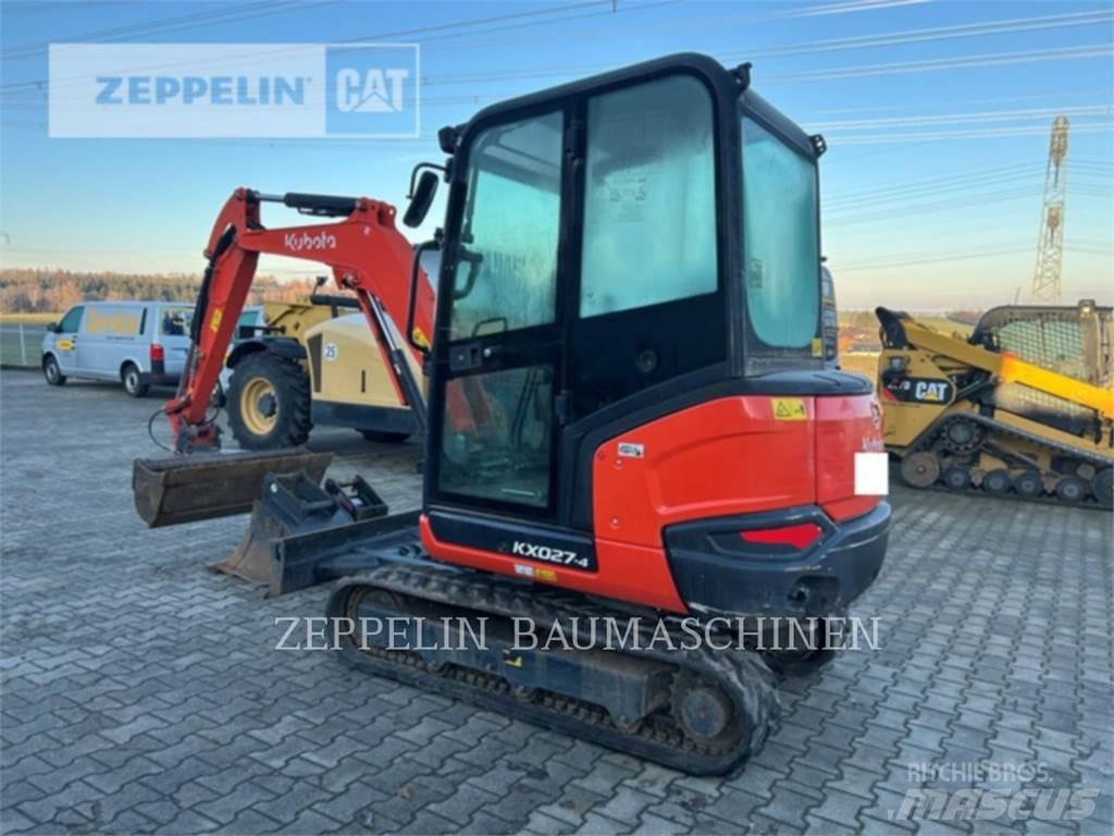 Kubota KX027 حفارات زحافة