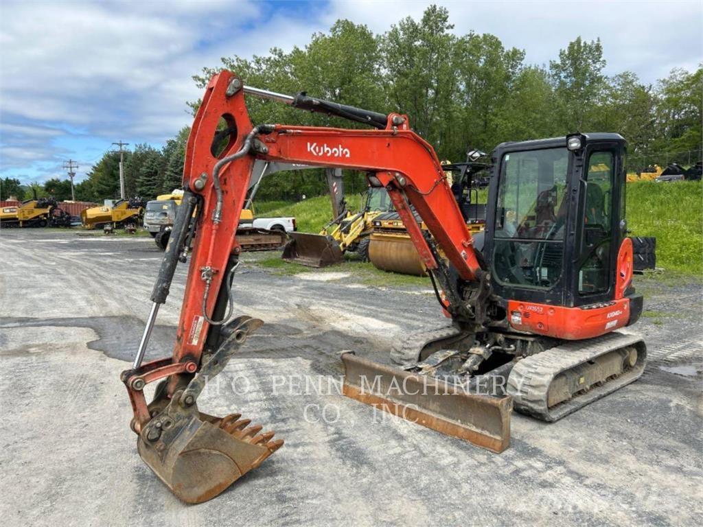 Kubota KX040 حفارات زحافة