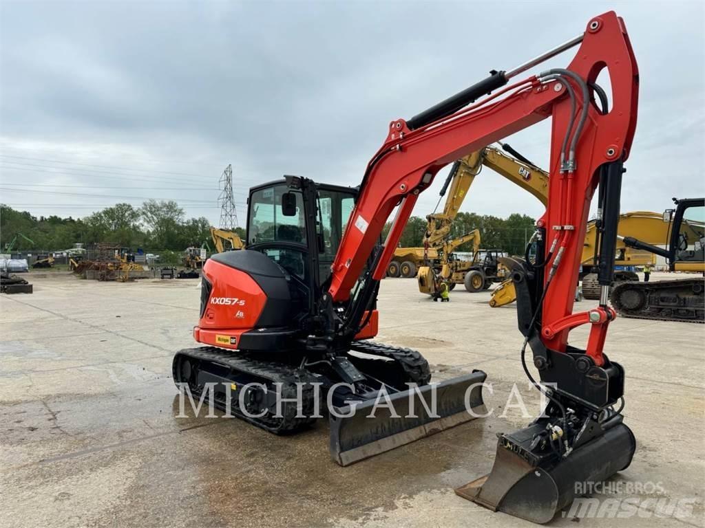 Kubota KX057-4 حفارات زحافة