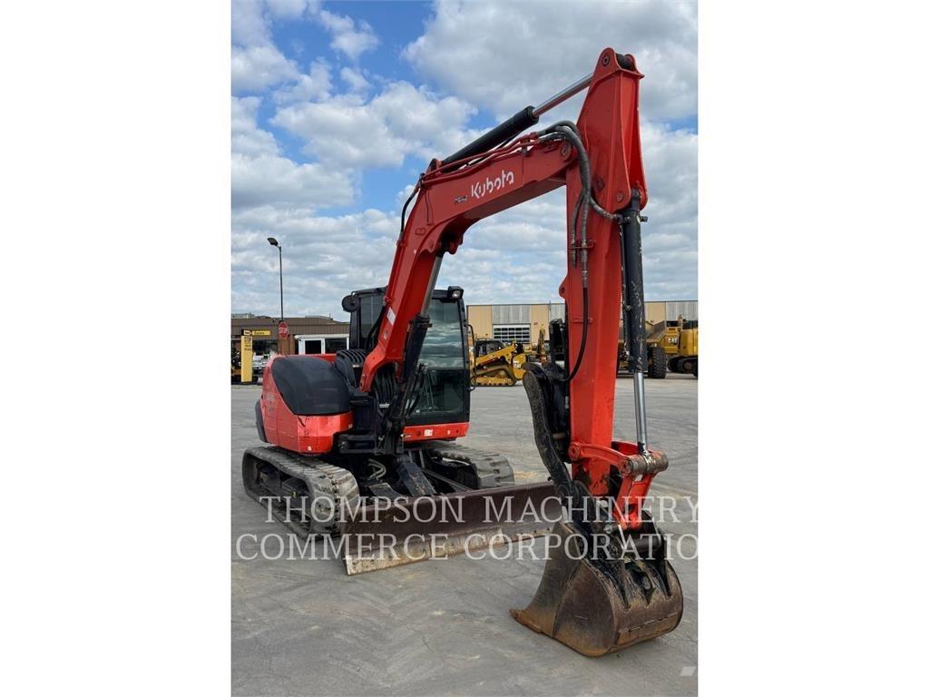 Kubota KX080 حفارات صغيرة أقل من 7 طن (حفارات صغيرة)