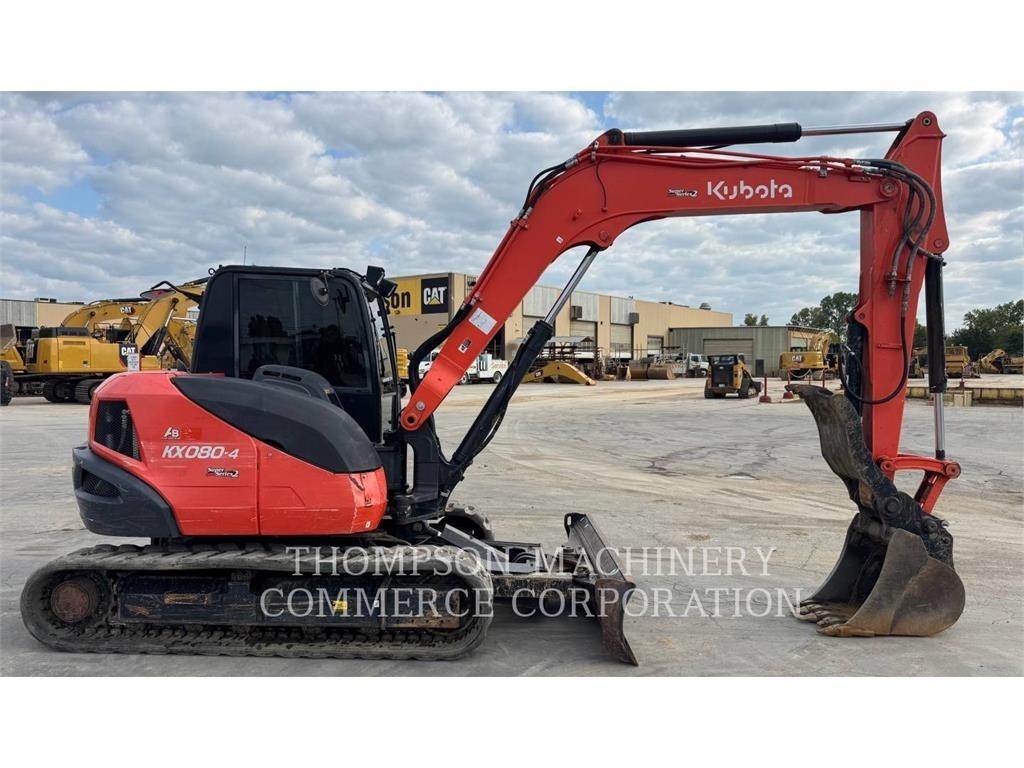 Kubota KX080 حفارات صغيرة أقل من 7 طن (حفارات صغيرة)