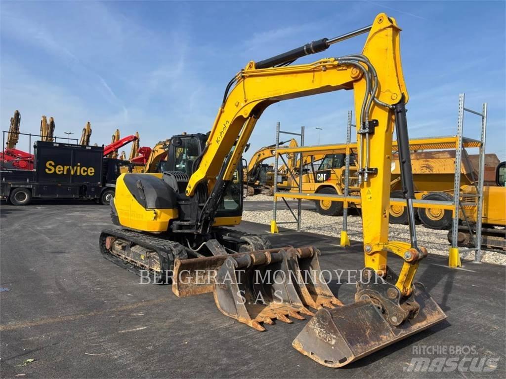 Kubota KX080.4 حفارات زحافة