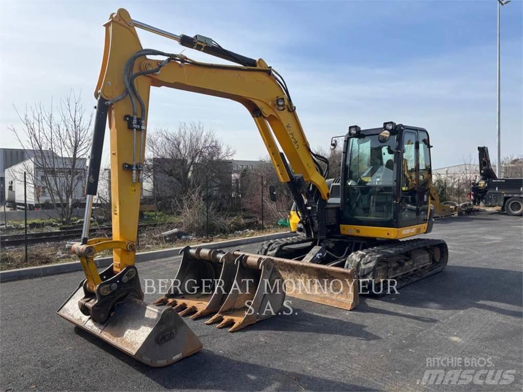 Kubota KX080.4 حفارات زحافة