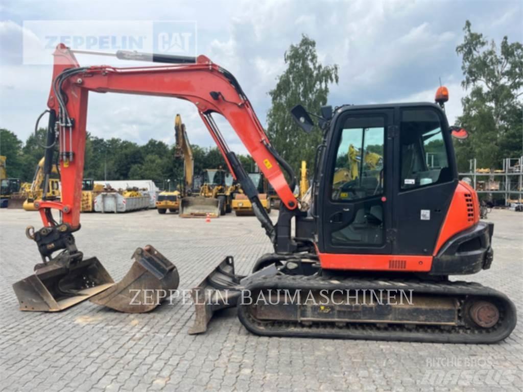 Kubota KX080-4 حفارات زحافة