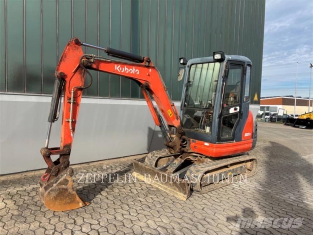 Kubota KX61-3 حفارات زحافة