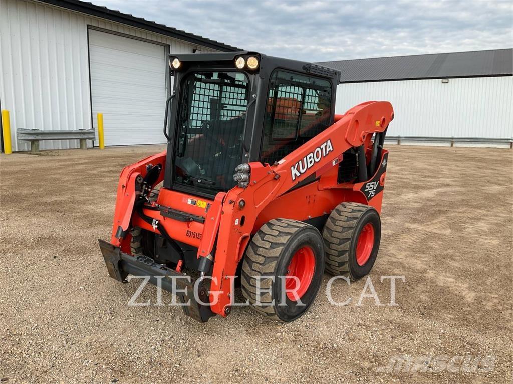 Kubota SSV75 لوادر انزلاقية التوجيه