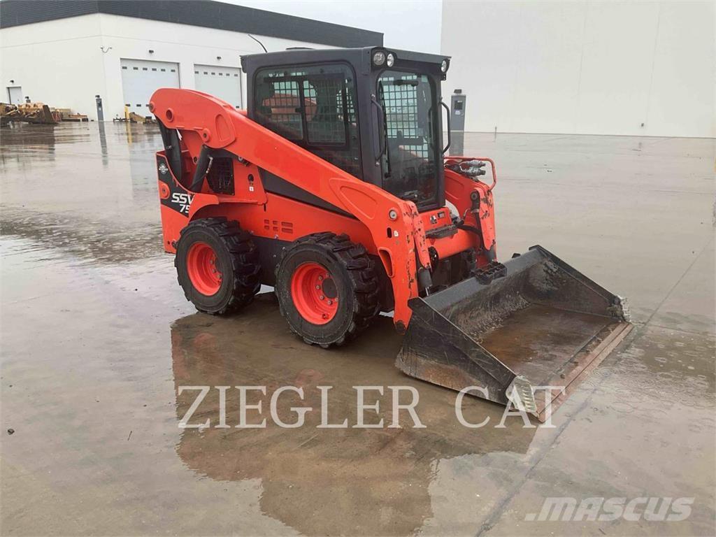 Kubota SSV75 لوادر انزلاقية التوجيه