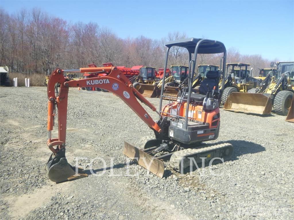 Kubota U17 حفارات زحافة
