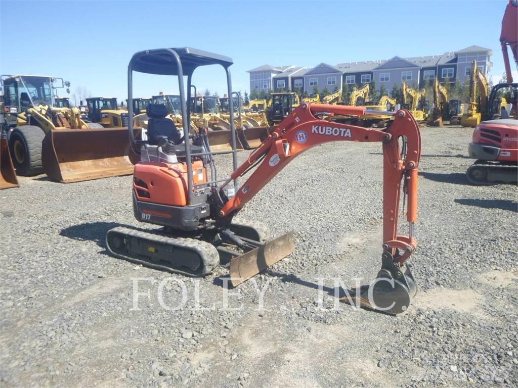 Kubota U17 حفارات زحافة