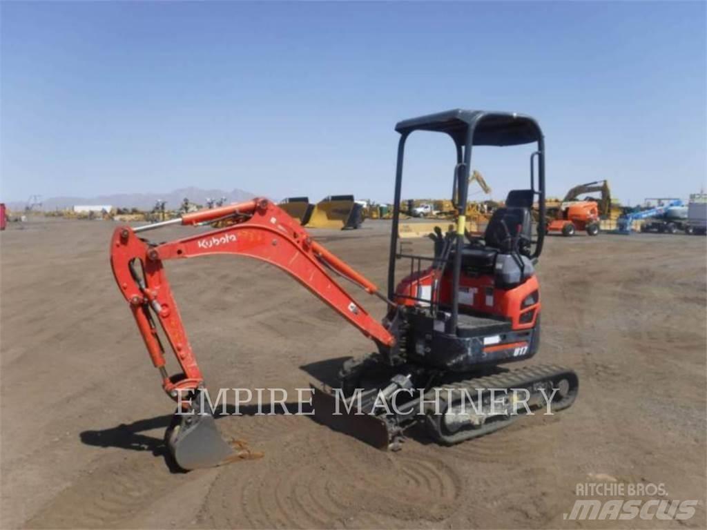 Kubota U17 حفارات زحافة