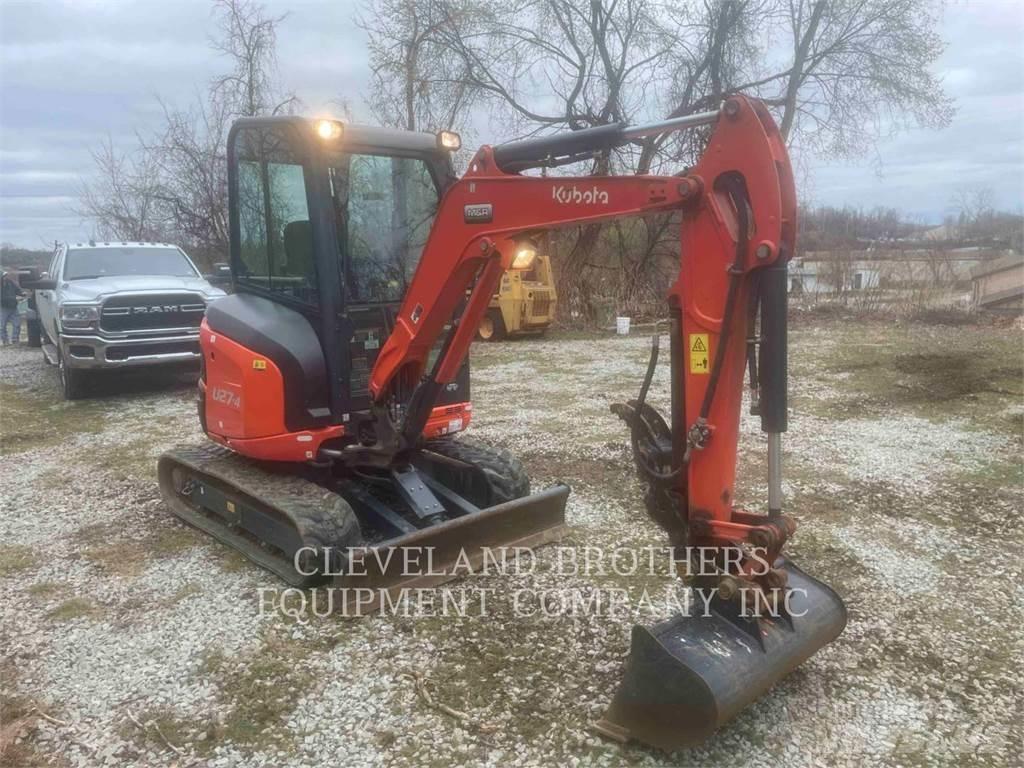 Kubota U27-4 حفارات زحافة
