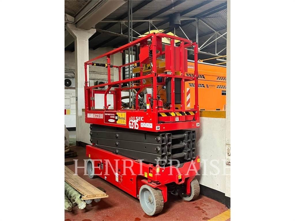 Manitou BF S.A. 100SEC رافعات مقصية الشكل