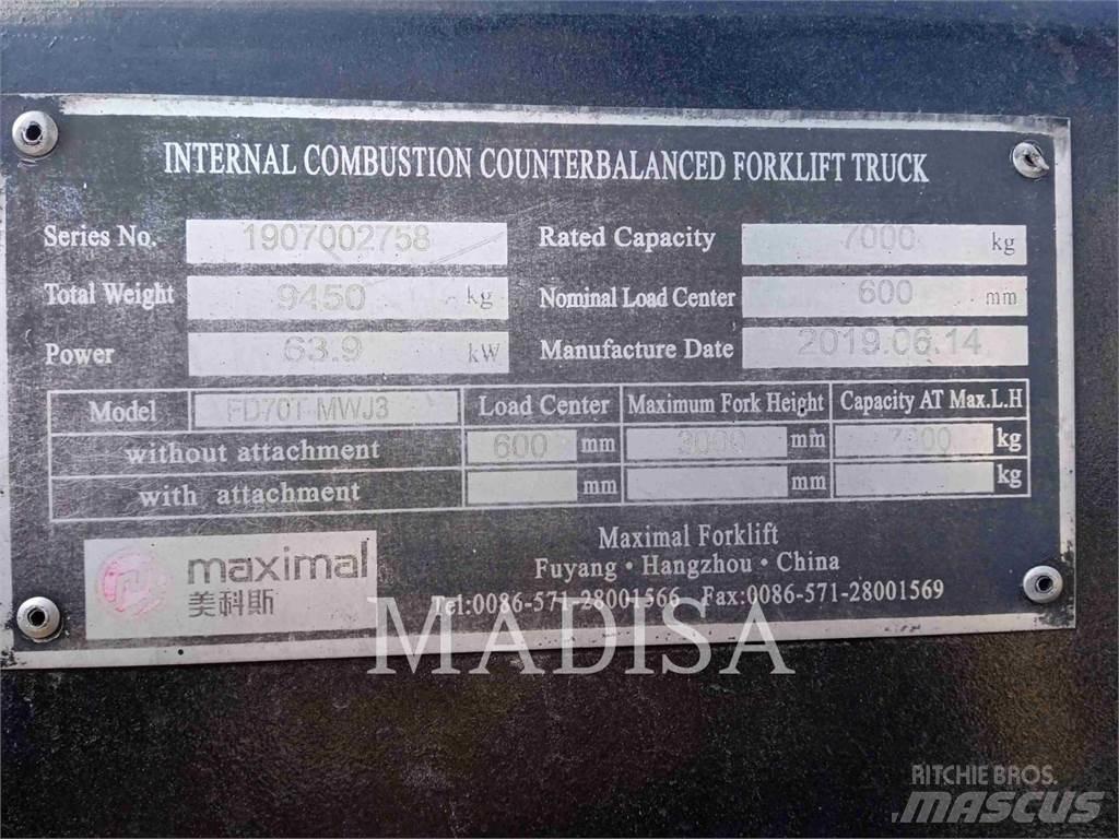 MAXI-LIFT FD70T-MWJ3 شاحنات ذات رافعات شوكية - أخرى
