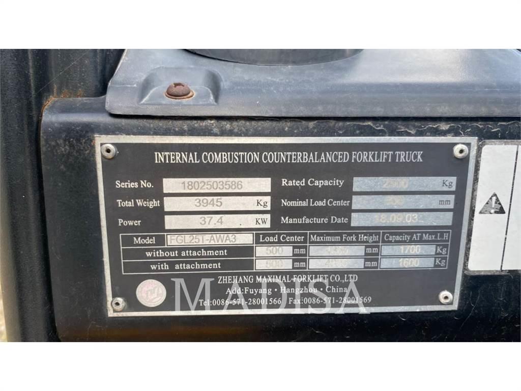 MAXI-LIFT FGL25T-WA3 شاحنات ذات رافعات شوكية - أخرى