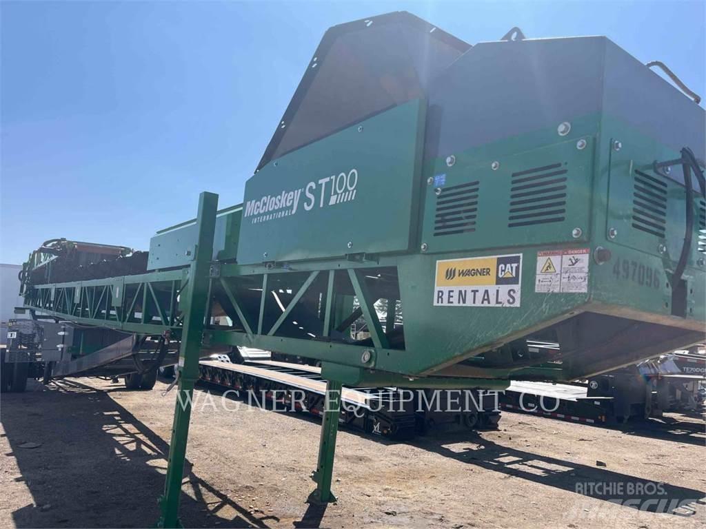 McCloskey ST100D الكسارات المتنقلة