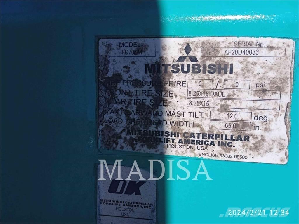 Mitsubishi FD70NM-D شاحنات الديزل