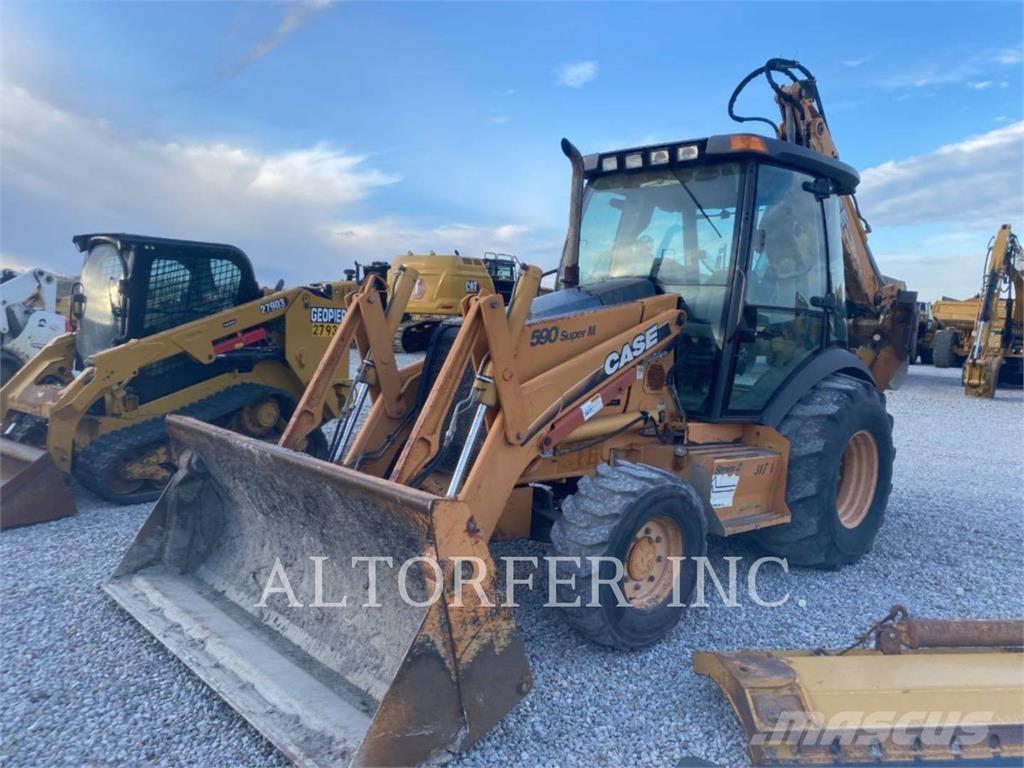 New Holland 590SM لوادر ذات جرافات عكسية