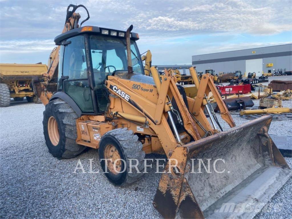 New Holland 590SM لوادر ذات جرافات عكسية