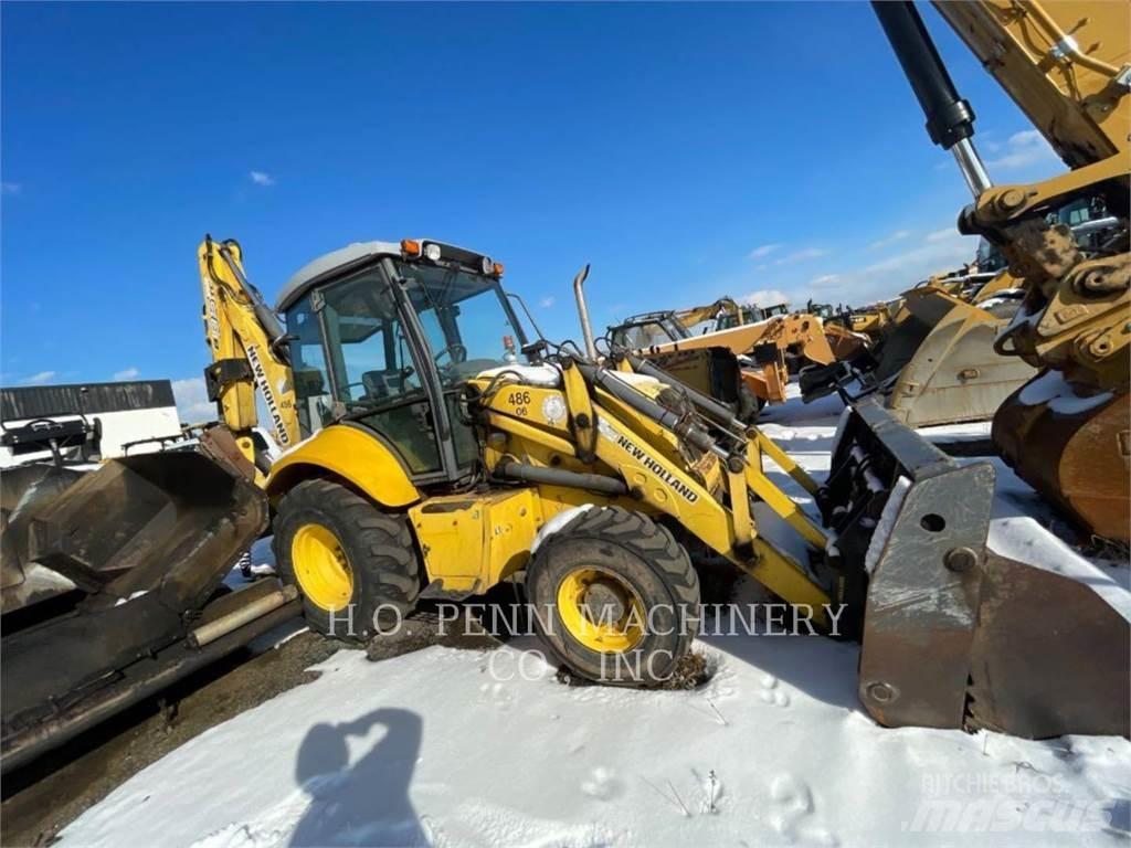 New Holland B95 لوادر ذات جرافات عكسية