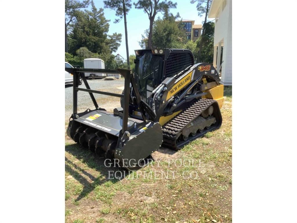New Holland C345 لوادر زحافة