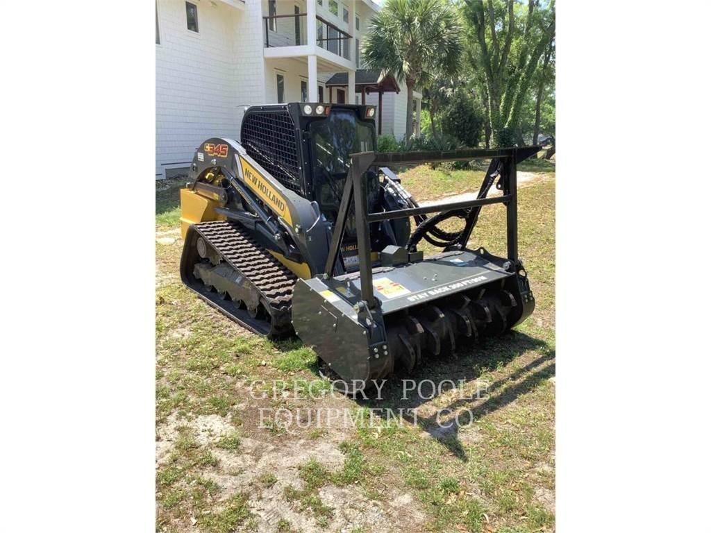 New Holland C345 لوادر زحافة