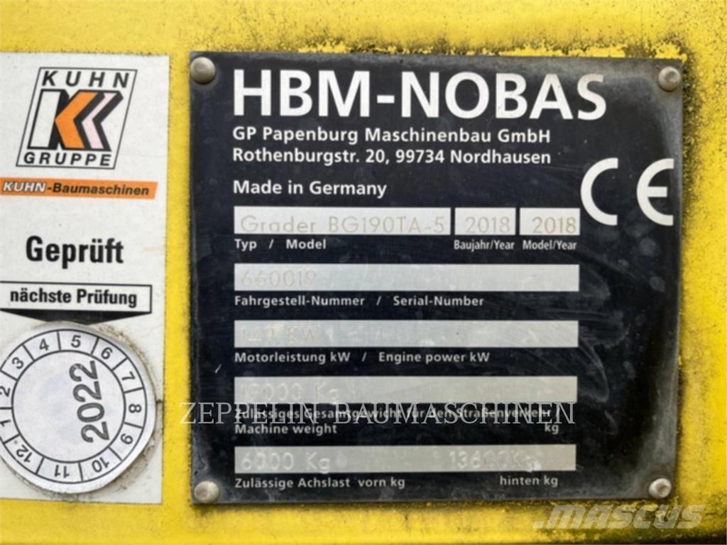 Nobas GMBH BG190T/TA- معدات تمهيد الطرق