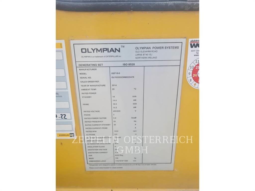 Olympian CAT GEP 18-6 مولدات أخرى