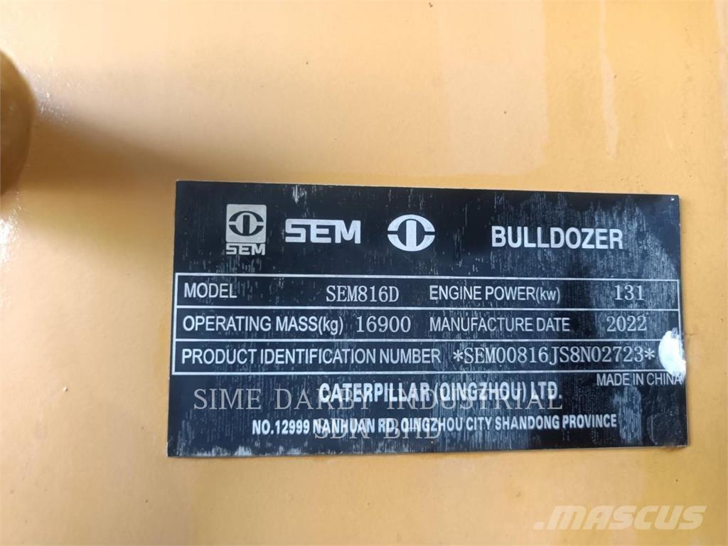 SEM MACHINERY SEM 816D الجرارات