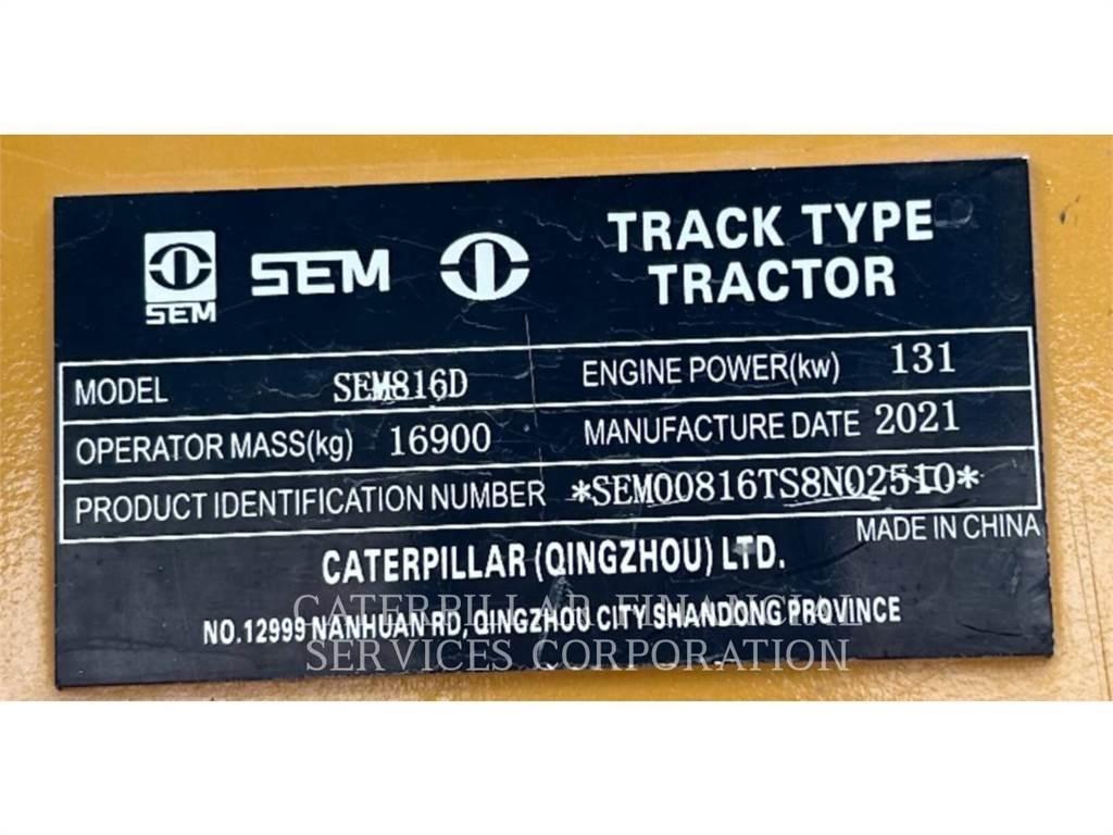 SEM MACHINERY SEM816D بلدوزرات مجنزرة