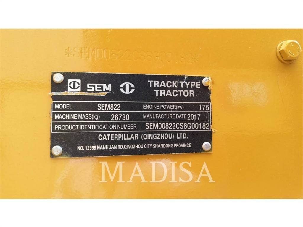 SEM MACHINERY SEM822 بلدوزرات مجنزرة