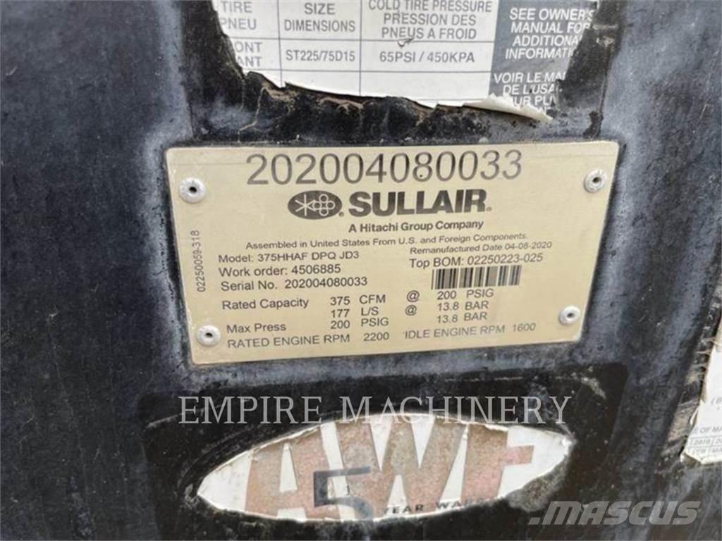 Sullair DPQ375HHAF مكابس