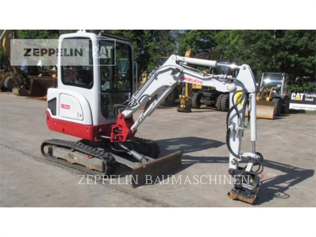 Takeuchi TB225 حفارات زحافة