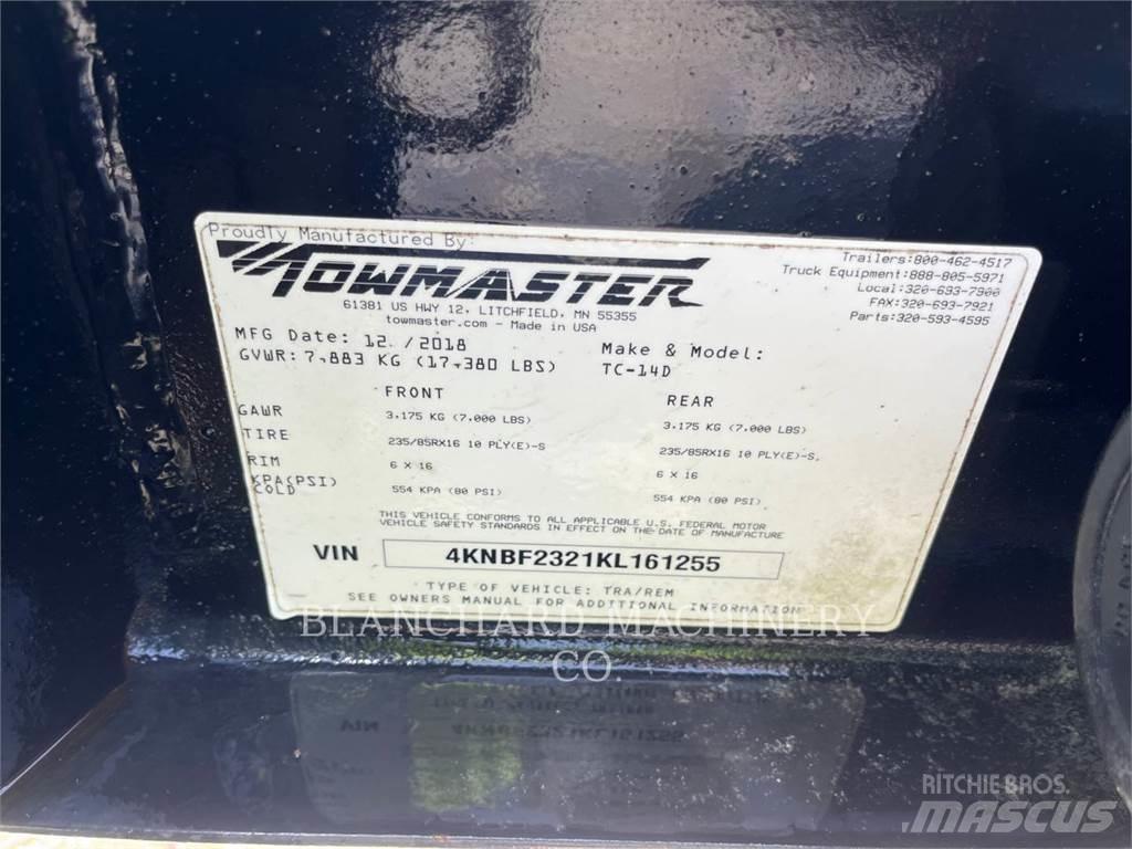 TOWMASTER TC-14D مقطورات أخرى