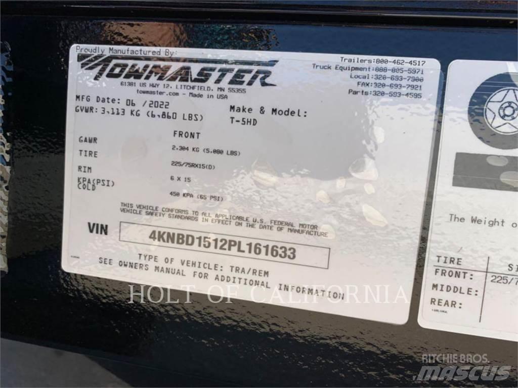 TOWMASTER TRLR DMP10 مقطورات أخرى