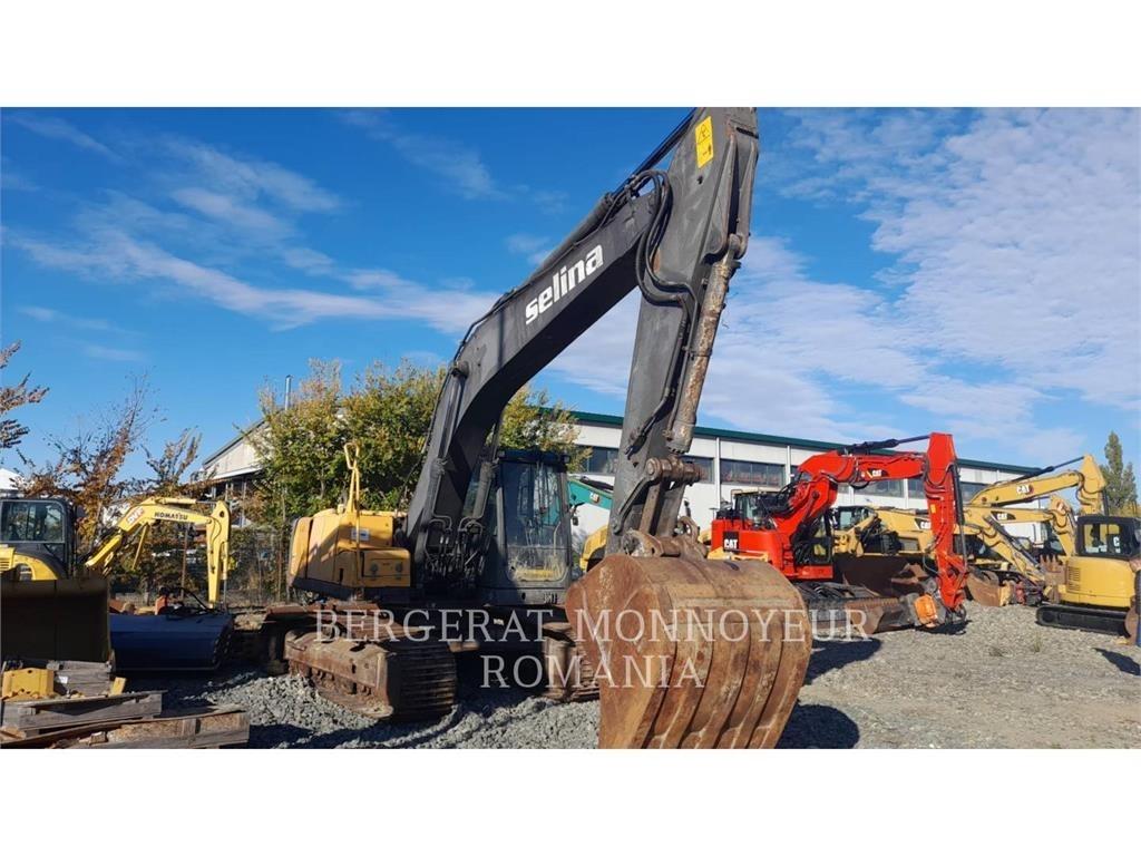 Volvo EC210CN حفارات زحافة