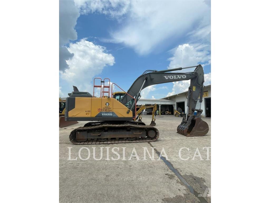 Volvo EC250EL حفارات زحافة