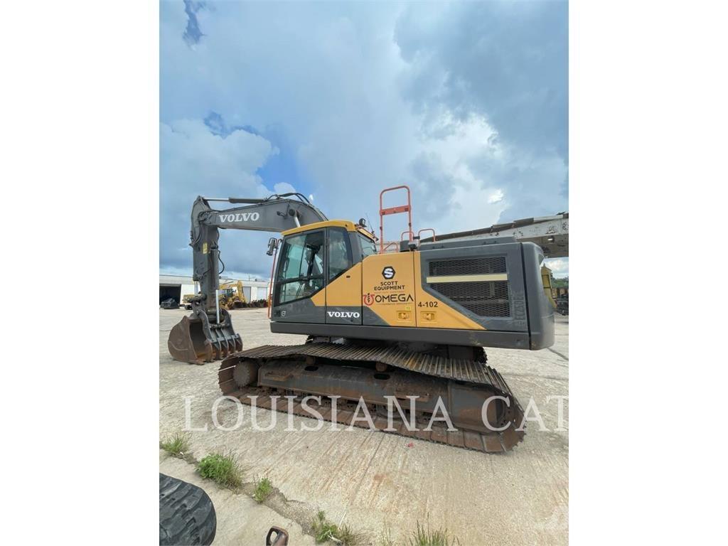 Volvo EC250EL حفارات زحافة
