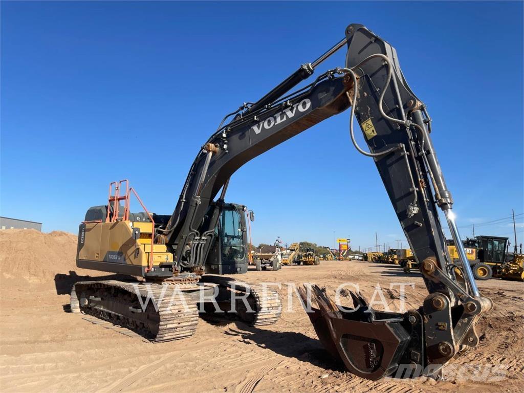 Volvo EC350EL حفارات زحافة