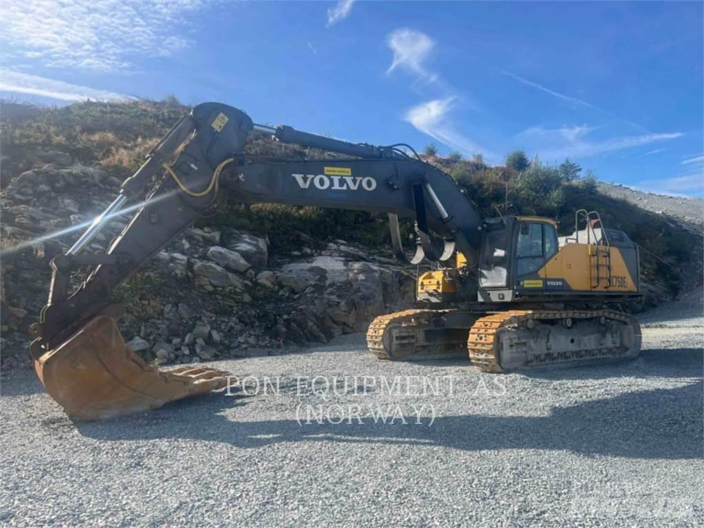 Volvo EC750 حفارات زحافة