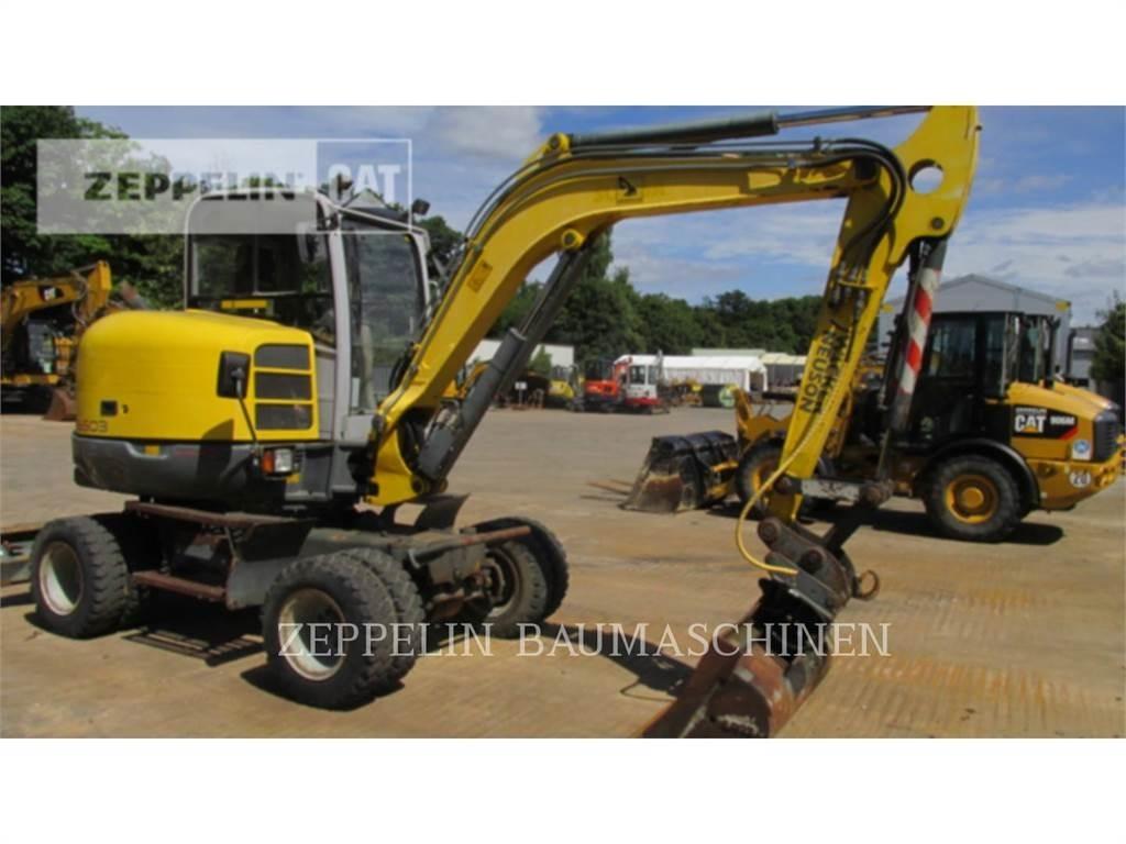 Wacker 6503 حفارات بعجل