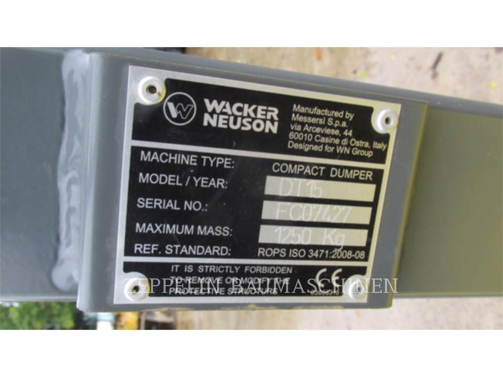 Wacker DT15 ساحبات مفصلية