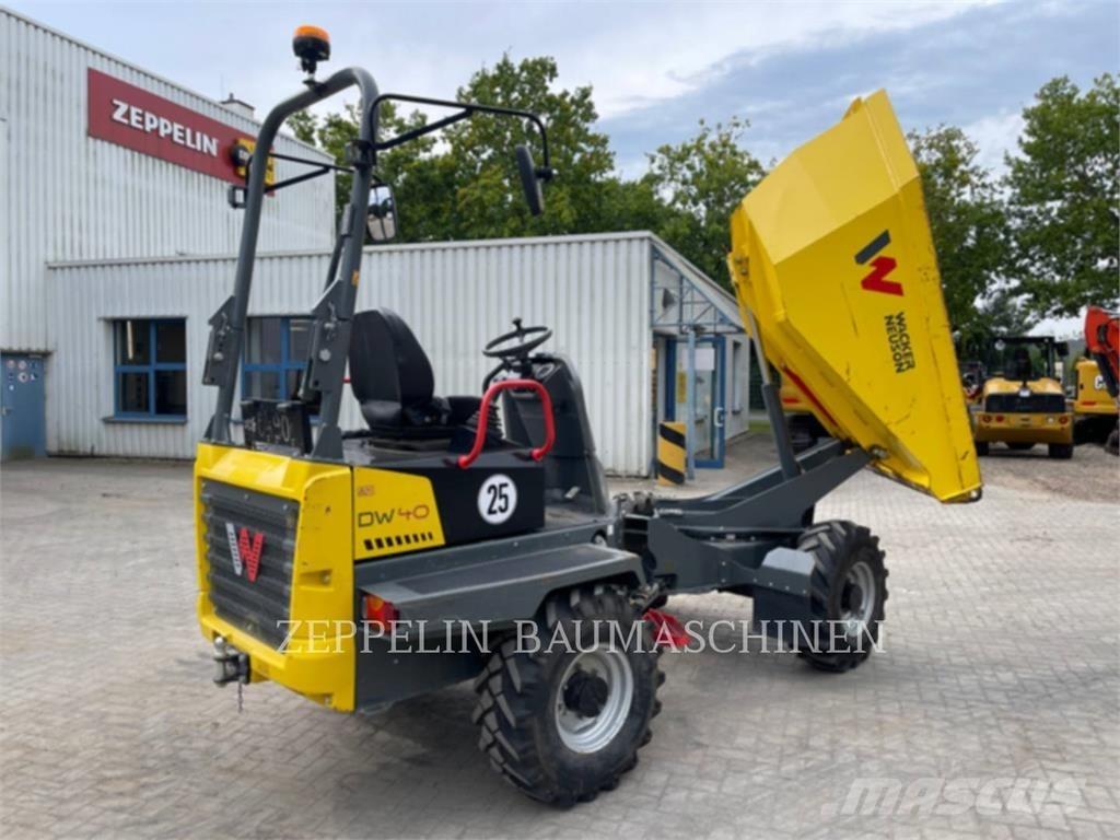 Wacker DW40 ساحبات مفصلية