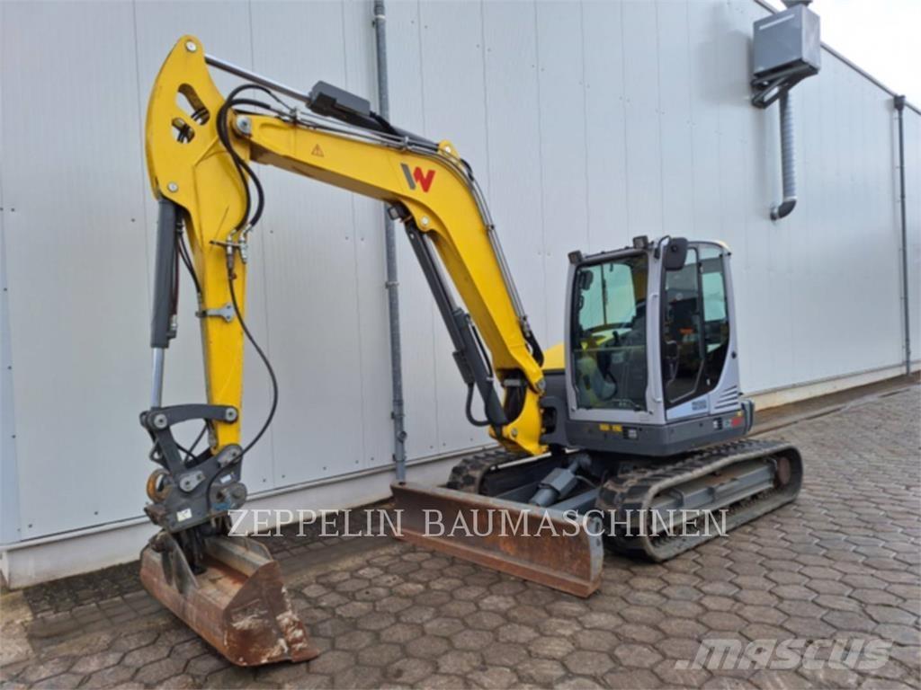 Wacker EZ80 حفارات زحافة