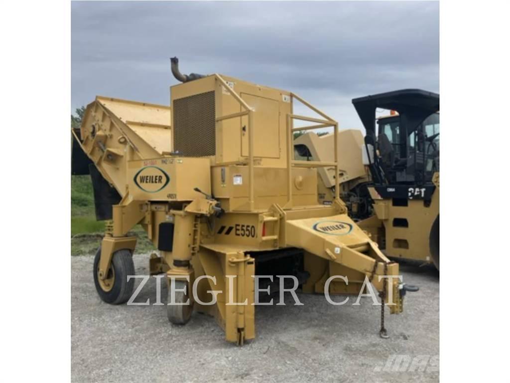 Weiler E550A عربات نقل المواد