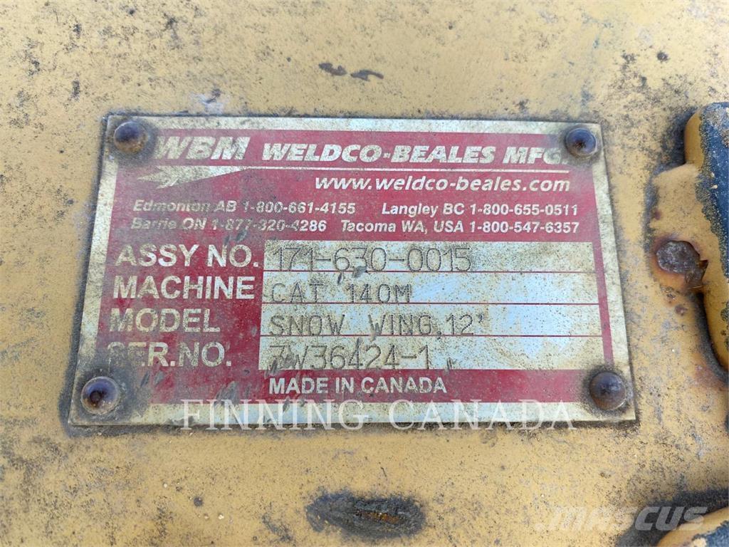 Weldco Beales 140M قاذفات الجليد