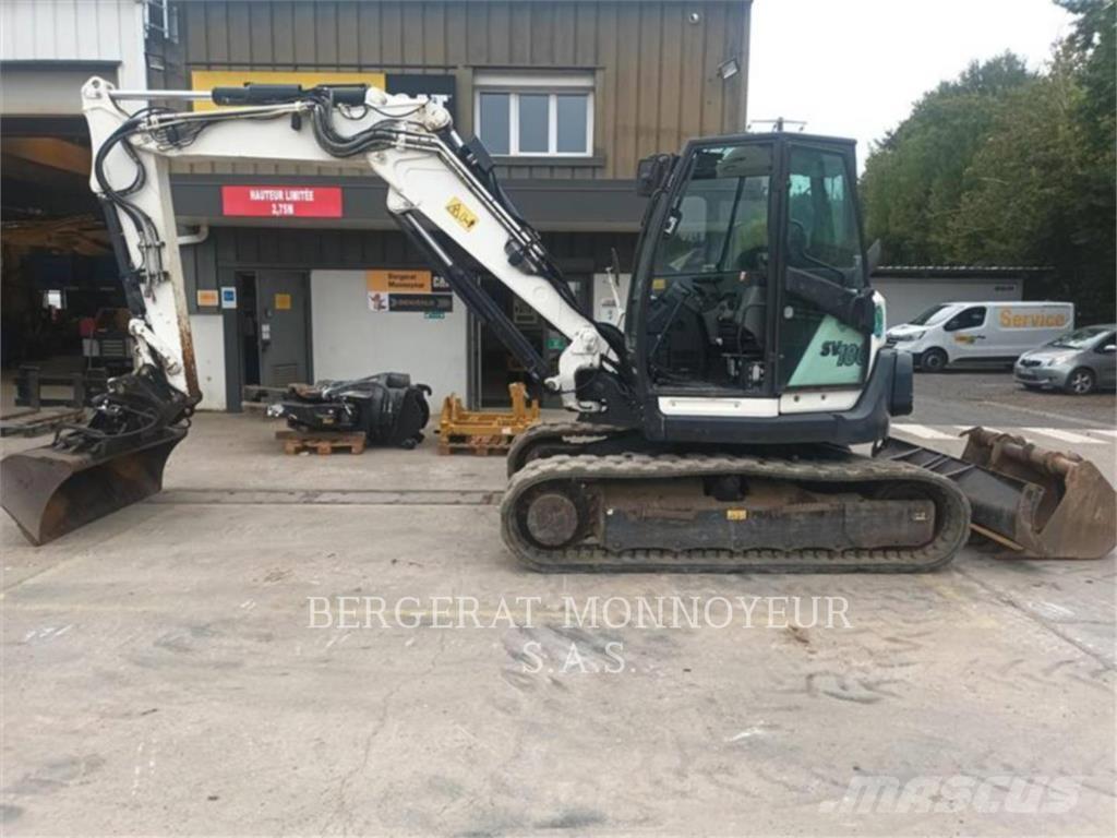 Yanmar SV100 حفارات زحافة