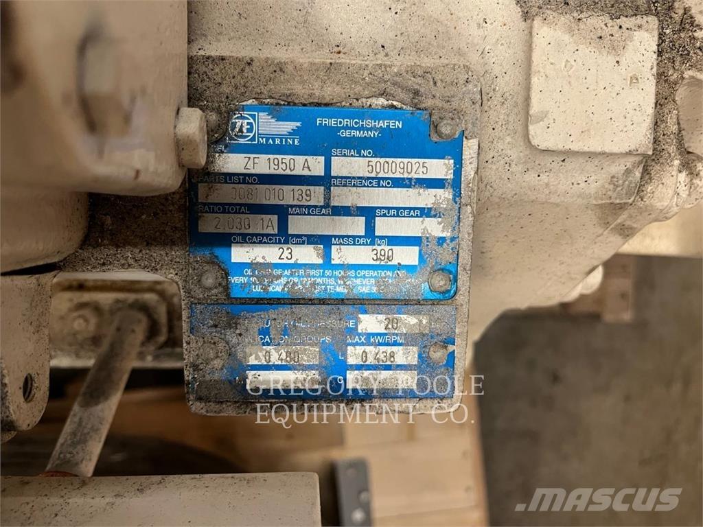 ZF TRANSMISSION 1950A المحركات البحرية المساعدة