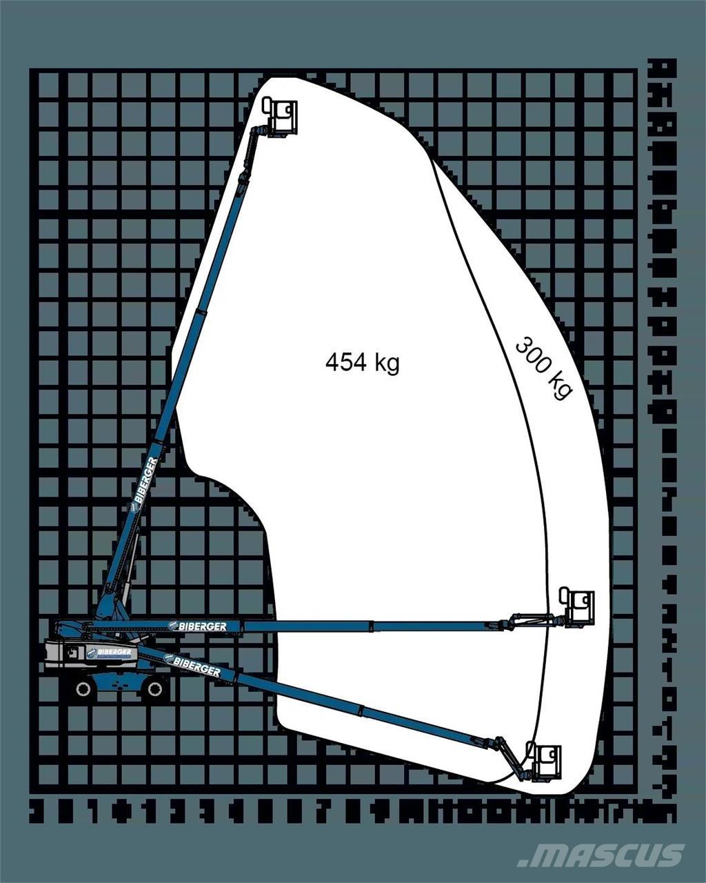 Genie S65 XC رافعات سلة تلسكوبية