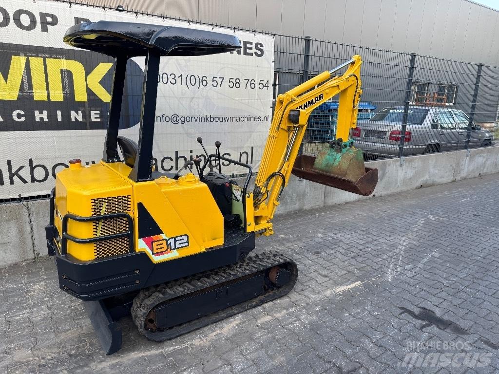 Yanmar B12 حفارات صغيرة أقل من 7 طن (حفارات صغيرة)