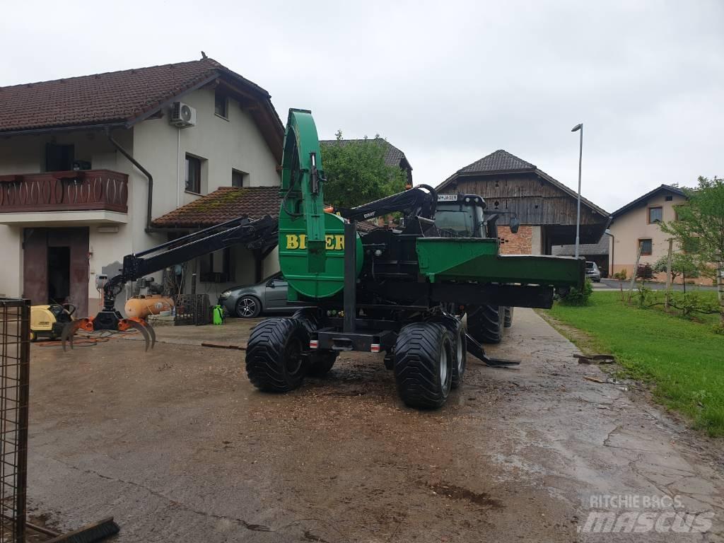  bider SL640 ماكينات تقطيع أخشاب الحراجة